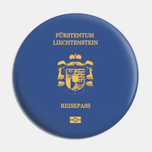 Liechtenstein Passport Pin