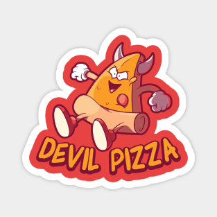 Devil Pizza! Magnet