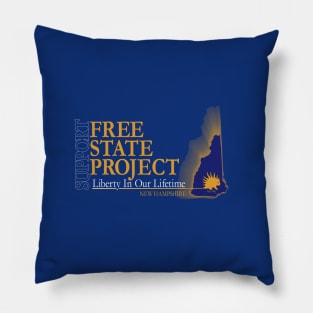 Free State Project - NH Support Pillow
