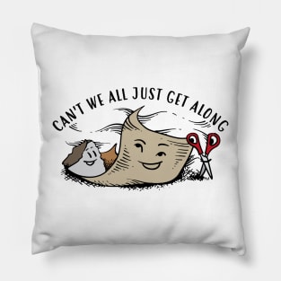 can't we all just get along gift for you Pillow