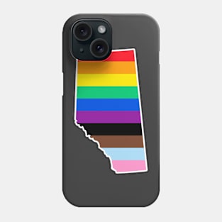 Alberta Canada Pride Phone Case