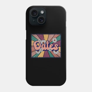 Vintage Proud Oates Name Christmas Styles 90s Phone Case