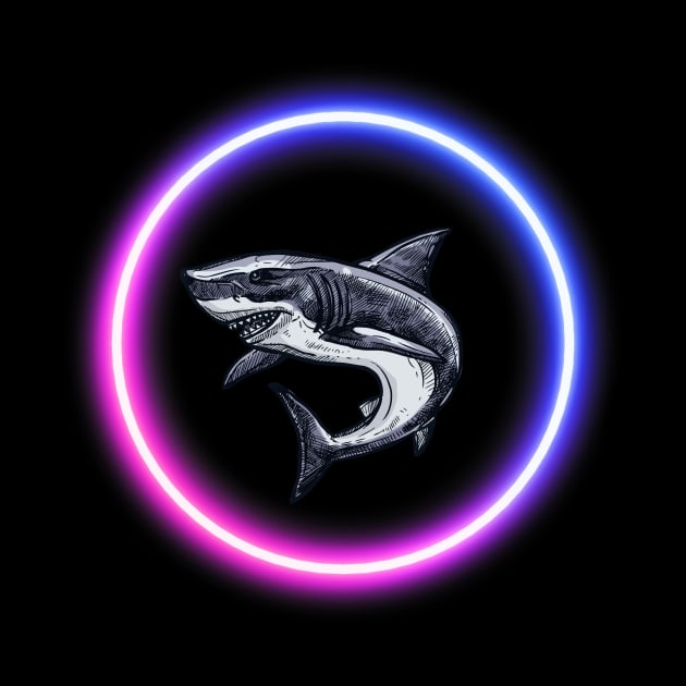 Neo Shark Art by NICHE&NICHE