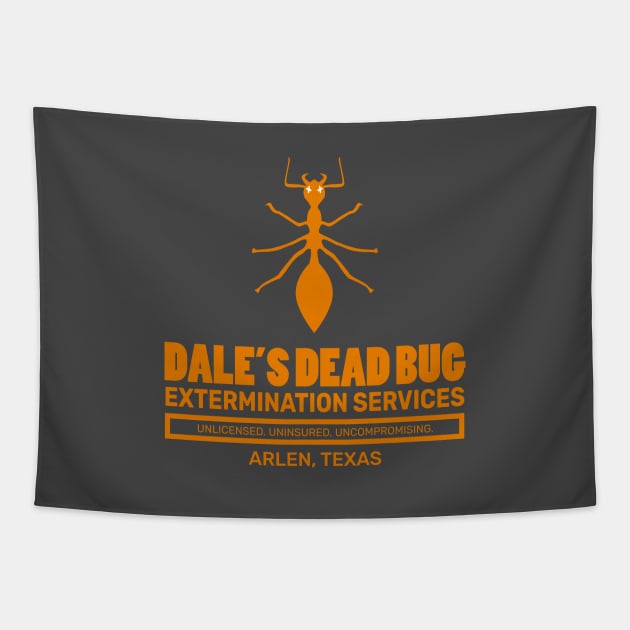 Dale's Dead Bug Tapestry by Screen Break