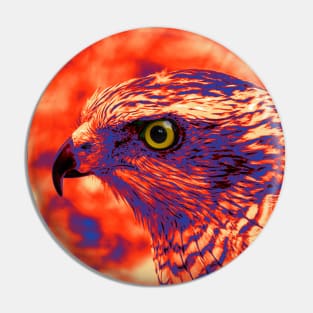 Falcon Head 1 Pin