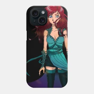 Fantasy Girl without background Phone Case