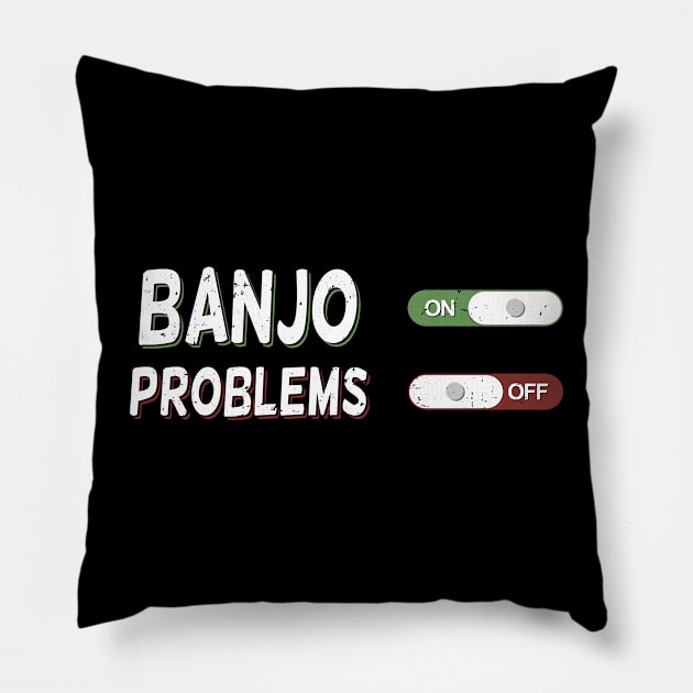 Banjo Player Enthusiast Gift Pillow by Dolde08