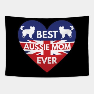 Best Aussie Mom Ever - Australian Shepherd Lover Tapestry