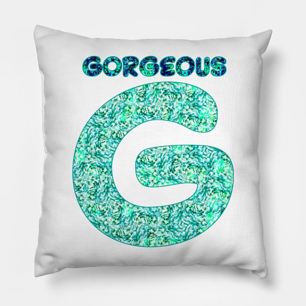 G Pillow by Geckojoy