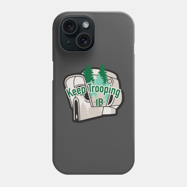 Keep Trooping Biker Phone Case by RedShirtTrooper