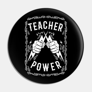 Teacher Power Pin