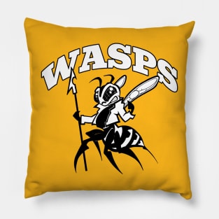 Wasp Mascot Pillow