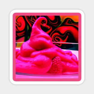 Raspberry Sorbet Magnet