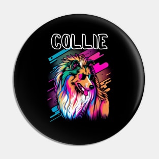 Graffiti Style - Cool Collie 2 Pin