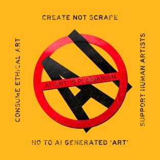 No Ai Art 2 T-Shirt