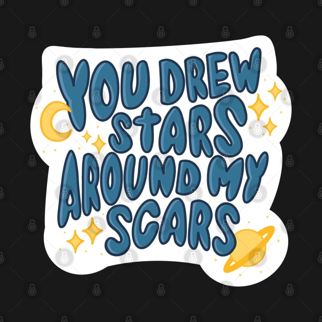 You drew stars around my scars by astroashleeart