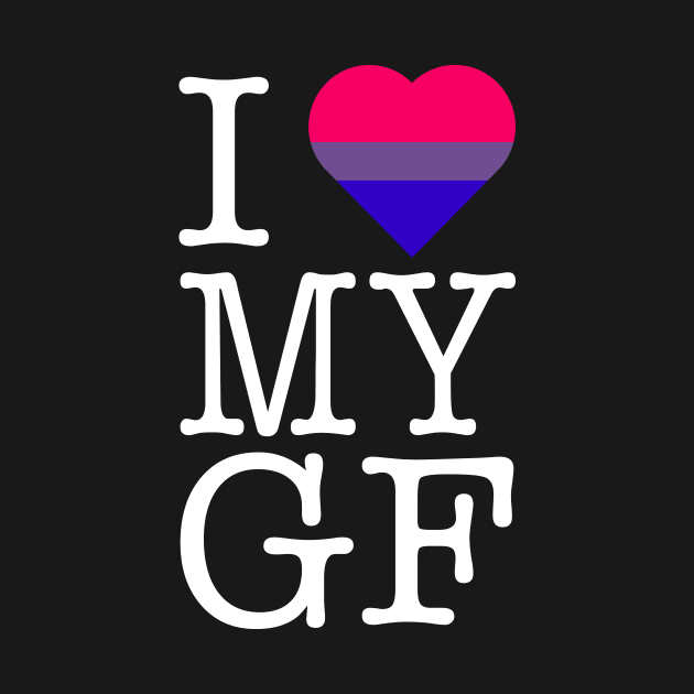 I love my gf lesbian heart by Novelty-art