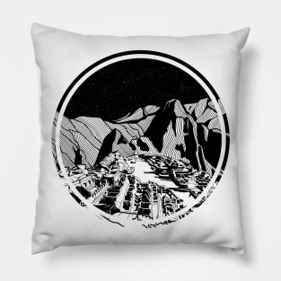 Machu Picchu Pillow