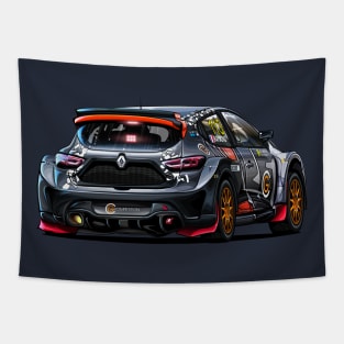 Renault Clio RX Super Car Tapestry