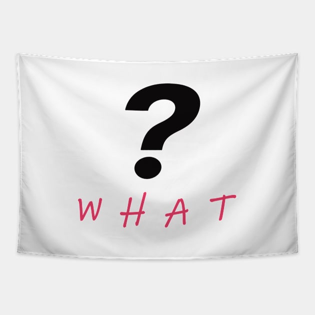 question mark Tapestry by winkstore