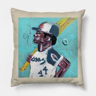 Hank Aaron Pillow