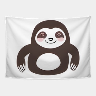 Happy Sloth Tapestry