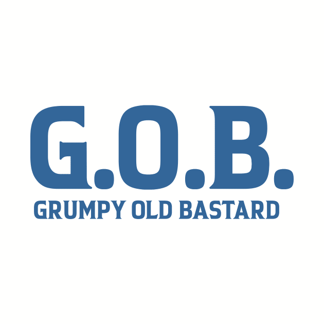 Grumpy Old Bastard Warning by Vault Emporium