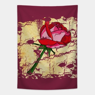 Vintage Rose No 2 - Valentines Tapestry