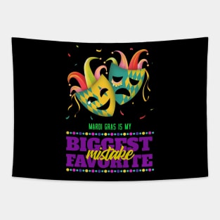 My Biggest and Favorite Mistake Mardi Gras Tapestry