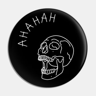 Happy Skull Pin