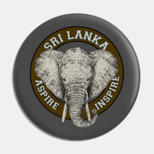 sri lanka elephant iv Pin