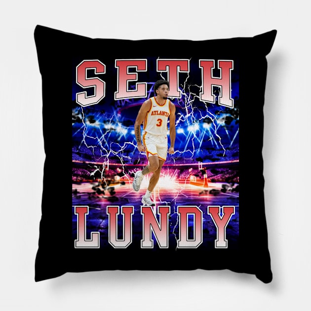 Seth Lundy Pillow by Gojes Art