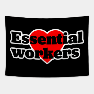 Essential Workers Tapestry