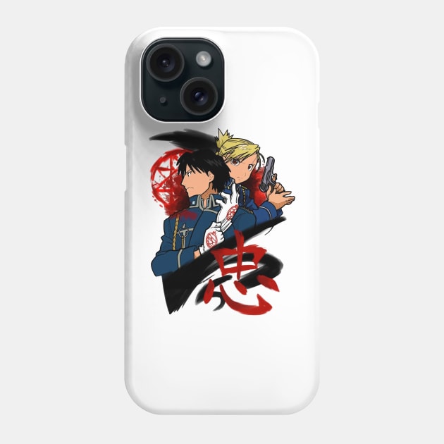 roy mustang Phone Case by boxermaniac