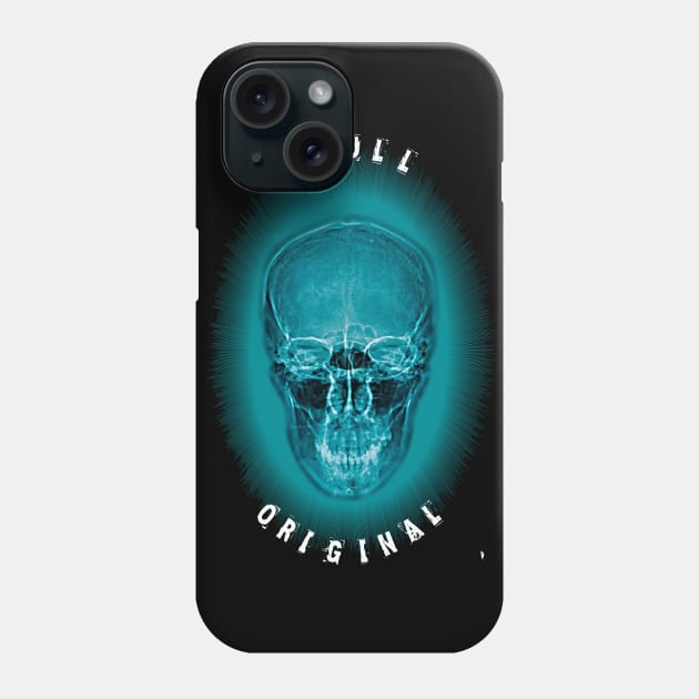 USG skull , coloured skull with inscription. Phone Case by Bird