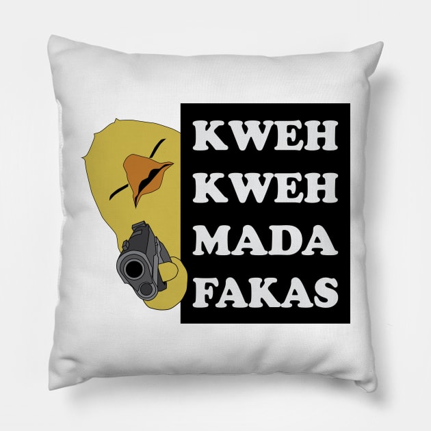 Kweh Kweh Madafakas Pillow by inotyler