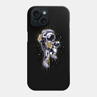 Astronaut dancing Phone Case