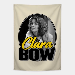 Clara Bow: An Unflappable Flapper Tapestry