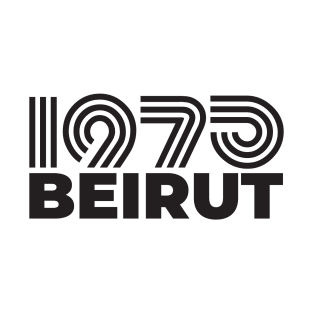 Beirut 75 (Light Color shirt) T-Shirt