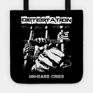 Detestation "Unheard Cries" Tribute Tote