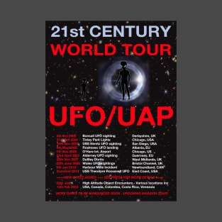 UFO / UAP 21st Century World Tour T-Shirt