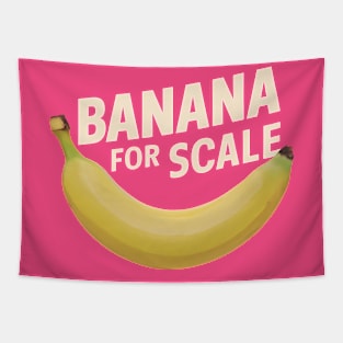 Banana For Scale, Banana Design Tapestry