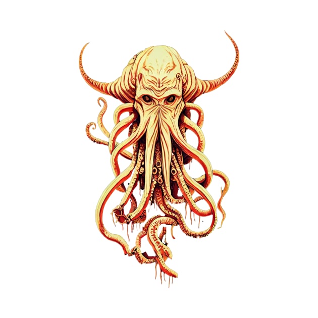 Cthulhu is waiting for you at the sea bottom by Gelo Kavon