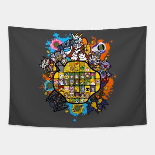 Digital explosion Tapestry