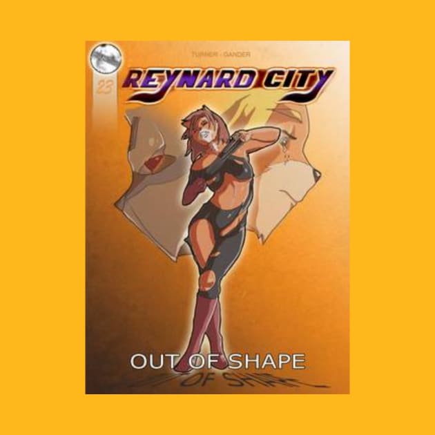 Out of Shape original cover (art by Susie Gander) by Reynard City