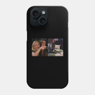 Woman Yelling at a Cat Meme Phone Case