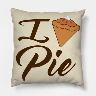 I Love Pie Pillow