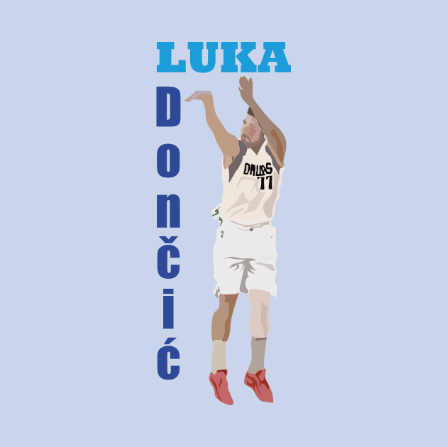 Luca Doncic by Marku's Prints