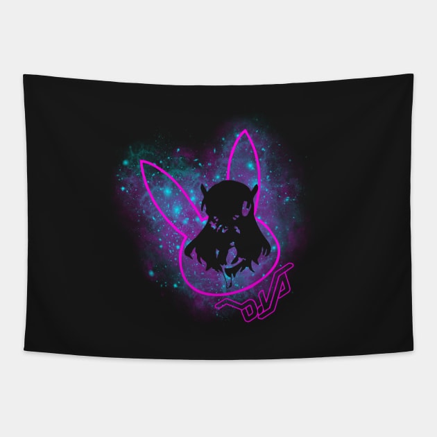 bunny power Tapestry by puglove