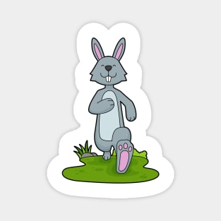 Rabbit Running Fitness Magnet